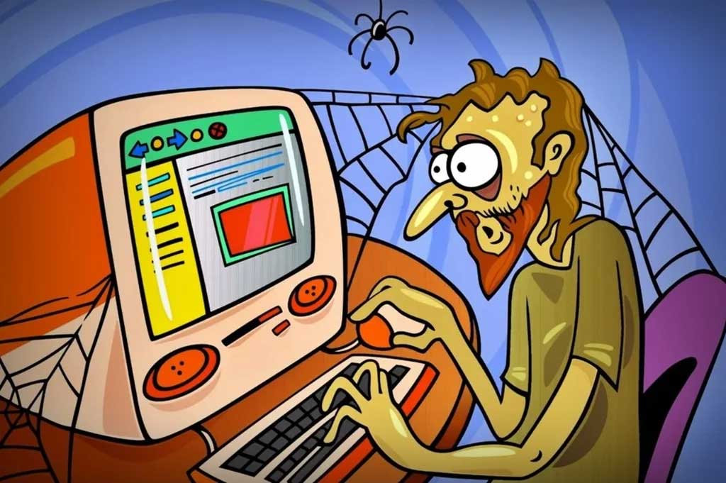 چه اندازه به اينترنت وابسته هستيد؟ 